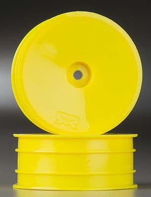 ARRMA Wheel Front ADX-10 Yellow (2)