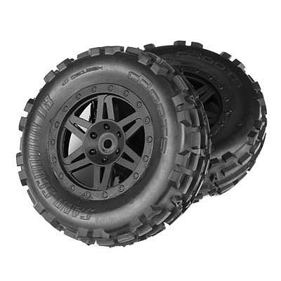 ARRMA Sand Scorpion DB XL Tire/Wheel Glue Blk Fr (2)