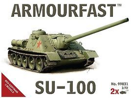 Armourfast 1/72 Su100 Tank Destroyer (2) Armourfast 1/72 Su100 Tank Destroyer (2)