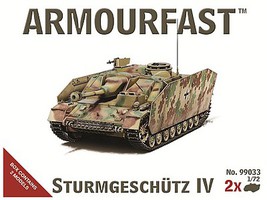 Armourfast 1/72 Sturmgeschutz IV Tank (2) Armourfast 1/72 Sturmgeschutz IV Tank (2)