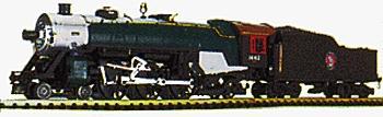 Aristo-Craft Pacific 4-6-2 with Tender Great Northern G Scale Model Train Steam Locomotive #21412