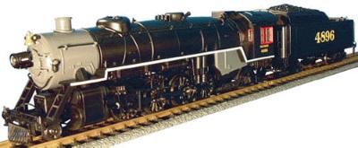 Aristo-Craft 2-8-2 Mikado with Pacific Tender Southern Railway G Scale Model Train Steam Locomotive #21506