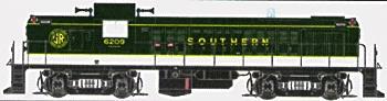 Aristo-Craft Alco RS-3 Powered Southern Railway G Scale Model Train Diesel Locomotive #22209