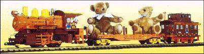 Aristo-Craft Train Set 0-4-0T Teddy Bear Teddy Roosevelt - G-Scale