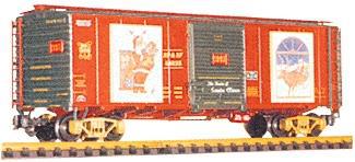 Aristo-Craft 40 Steel Box Car North Pole Railroad (Christmas) - G-Scale