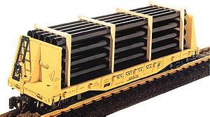 Aristo-Craft Bulkhead Flatcar pkg(2) Pennsylvania Railroad - G-Scale