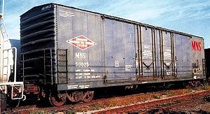Aristo-Craft 53 Evans Double Plug Door Box Car Undecorated (brown) - G-Scale