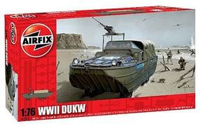 Airfix WWII DUKW Amphibious Military Truck Plastic Model Military Vehicle Kit 1/76 Scale #02316
