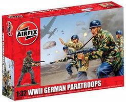 Airfix WWII German Paratroops Plastic Model Military Figure Set 1/32 Scale #02712