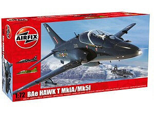 Airfix BAe Hawk T Mk1A/Mk51 RAF Attacker/Fighter Plastic Model Airplane Kit 1/72 Scale #03085