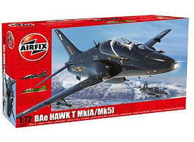 Airfix BAe Hawk T Mk1A/Mk51 RAF Attacker/Fighter Plastic Model Airplane Kit 1/72 Scale #03085