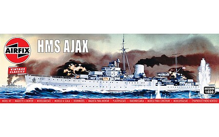 Airfix 1/600 HMS Ajax Warship (Re-Issue)