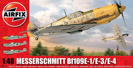 Airfix Messerschmitt 109E Plastic Model Airplane Kit 1/48 Scale #05120