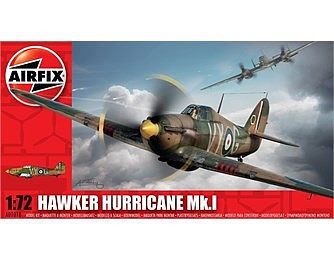 Airfix Hawker Hurricane Mk I Aircraft Plastic Model Airplane Kit 1/72 Scale #1010