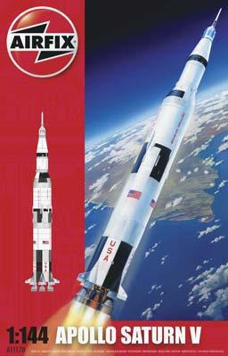 Airfix Apollo Saturn V Rocket Space Program Plastic Model Kit 1/144 Scale #11170