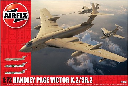Airfix Handley Page Victor K2 Bomber Plastic Model Airplane Kit 1/72 Scale #12009