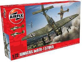 Junkers Ju87B1 Stuka Fighter Plastic Model Airplane Kit 1/72 Scale #3087