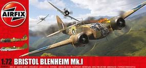 Airfix Bristol Blenheim Mk I Bomber (New Tool) Plastic Model Airplane Kit 1/72 Scale #4016