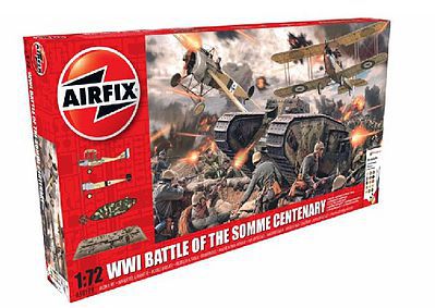 Airfix WWI Battle of the Somme Centenary Plastic Model Military Diorama Kit 1/72 Scale #50178
