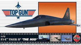 Airfix Top Gun The MIG F5E Tiger II Fighter Plastic Model Airplane Kit 1/72 Scale #502