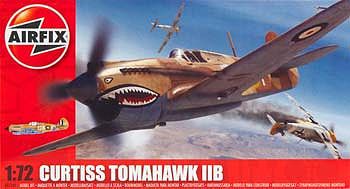 Airfix Tomahawk IIB Fighter Plastic Model Airplane Kit 1/72 Scale #55101