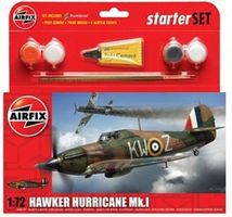 Airfix Hawker Hurricane Mk I Fighter Plastic Model Airplane Kit 1/72 Scale #55111 Airfix Hawker Hurricane Mk I Fighter Plastic Model Airplane Kit 1/72 Scale #55111