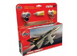Airfix Panavia Tornado F3 Fighter Large Starter Set Plastic Model Airp Kit 1/72 Scale #55301