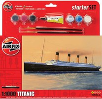 Airfix RMS Titanic Large Starter Set Plastic Model Commercial Ship Kit 1/1000 Scale #55314