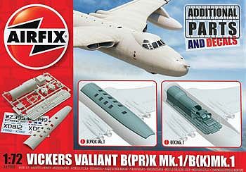 Airfix Vickers Valiant B.MK1 Sprue Set Plastic Model Airplane Parts Kit 1/72 Scale #65000