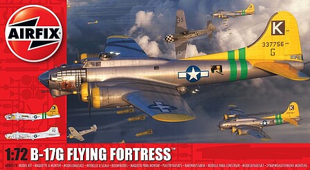 Airfix Boeing B17G Flying Fortress USAAF Bomber (New Tool) Plastic ...