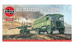 Airfix 1/76 AECMtdr5.5inchGun
