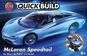 Airfix Quick Build McLaren Speedtail Race Car (Snap)