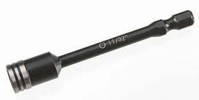 FT 1/4 in Nut Driver Bit, 11/32 in
