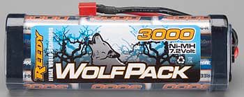 Associated WolfPack 7.2V 3000mAh Stick, DEANS Plug