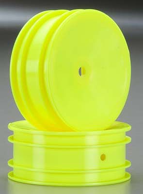 Associated Buggy Front Hex Wheels, yellow