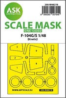Art-Scale 1/48 Artscale F-104G/S one-sided express fit mask for Kinetik
