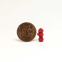 All-Scale-Miniatures Fire Hydrant (5) HO Scale Model Railroad Building Accessory #870788