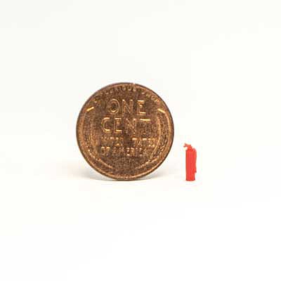 All-Scale-Miniatures Fire Extinguisher (Unpainted) (5) HO Scale Model Railroad Building Accessory #870886