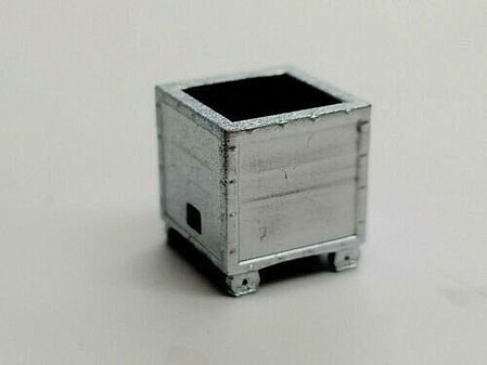 All-Scale-Miniatures Work Cart (Unpainted) (5) HO Scale Model Railroad Building Accessory #870923