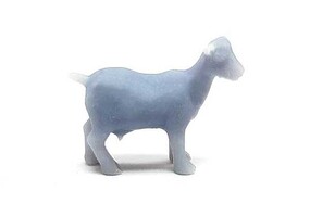 All-Scale-Miniatures Farm Goats (unpainted) (5) HO Scale Model Railroad Figure #870996