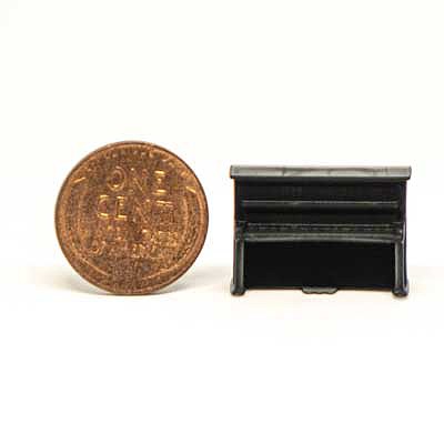 All-Scale-Miniatures Upright Piano (unpainted) HO Scale Model Railroad Building Accessory #871941