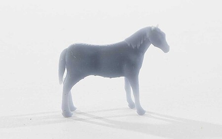 All-Scale-Miniatures Horse (unpainted) HO Scale Model Railroad Building Accessory #871953