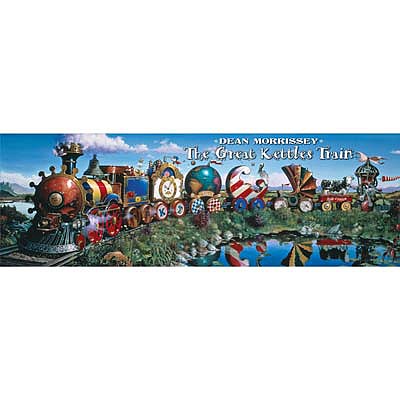 Americana The Great Kettles Train Jigsaw Puzzle 0-599 Piece #70178