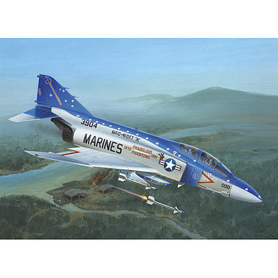 Accurate F-4J PHANTOM II Plastic Model Airplane Kit 1/72 Scale #0411