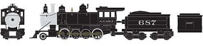 Athearn N Old Time 2-8-0, SF #687 Athearn N Old Time 2-8-0, SF #687
