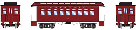 Athearn N 34 Old Time Overton Coach, CPR #98
