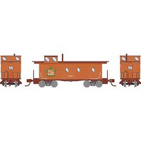Athearn 30' 3-Window Caboose Grand Trunk Western #0951 N Scale Model Train Freight Car #12086