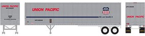 Athearn HO RTR 40' Fruehauf Z-Van Trailer, UP #202261 Athearn HO RTR 40' Fruehauf Z-Van Trailer, UP #202261