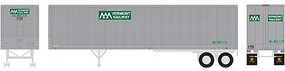 Athearn HO RTR 40' Fruehauf Z-Van Trailer, VTR #208265 Athearn HO RTR 40' Fruehauf Z-Van Trailer, VTR #208265