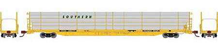 Athearn F89-F Bi-Level Auto Rack Southern TTBX #930177 N Scale Model Train Freight Car #15026